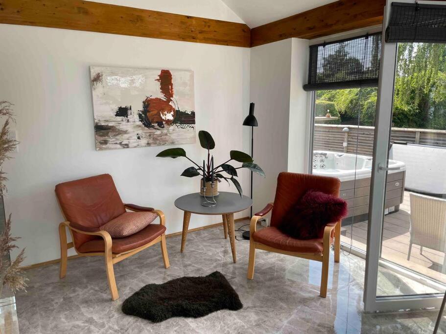 Luksus Hus I 1St Raekke, All-Incl Top Komfort Med Spa Og Skov Strøby Ladeplads Extérieur photo